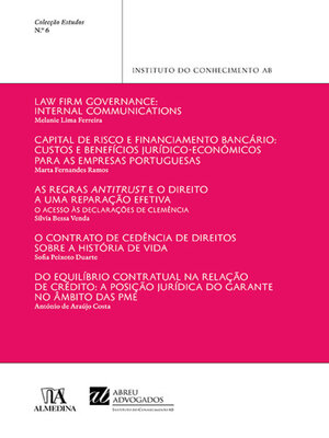 cover image of Estudos do Instituto do Conhecimento AB N.º 6